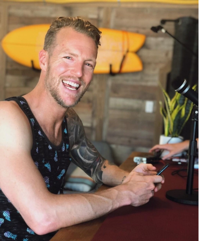 Taylor Sitting At Desk